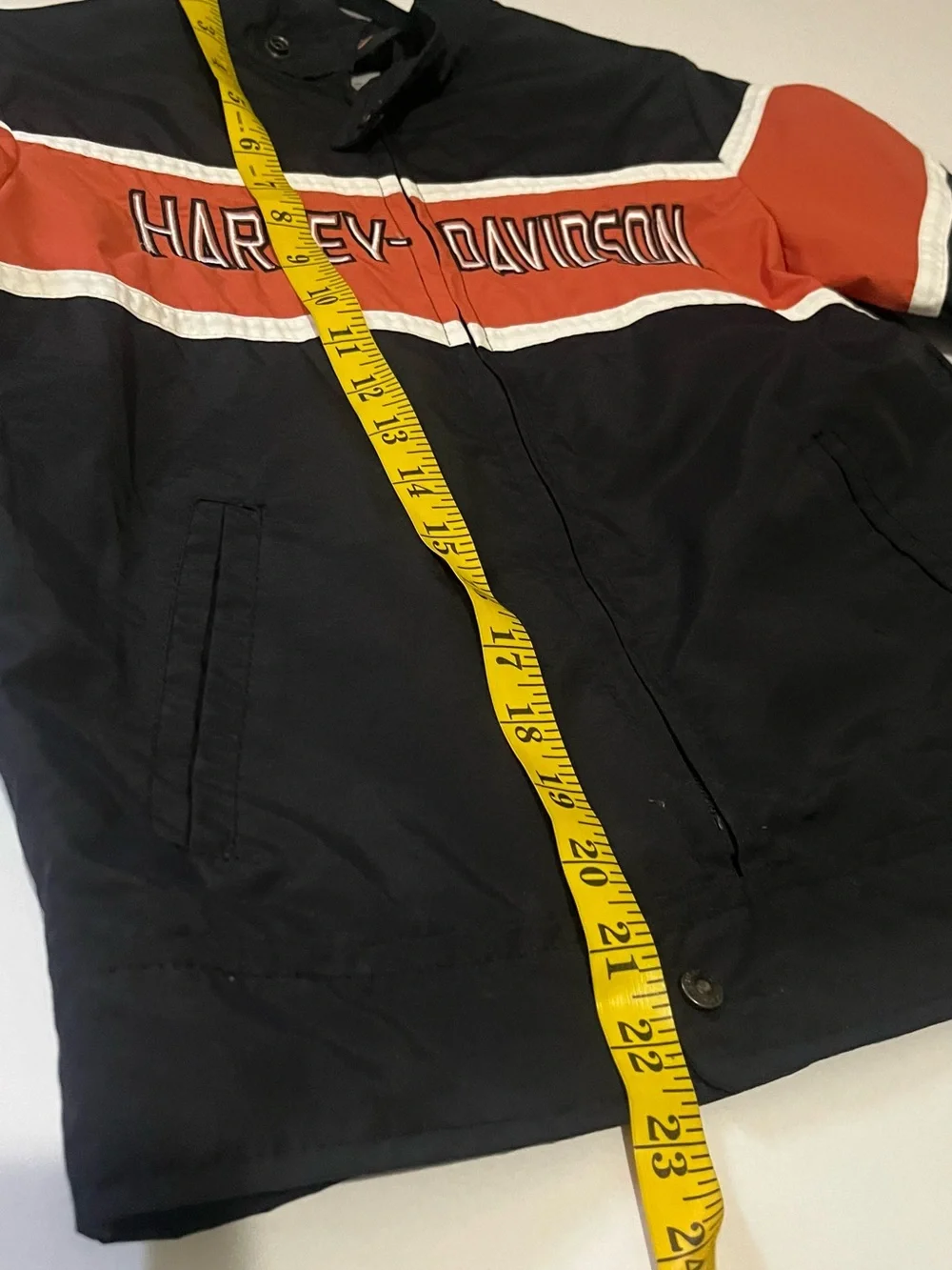 Vintage Harley-Davidson Big Boys Nylon Wind Breaker Jacket.